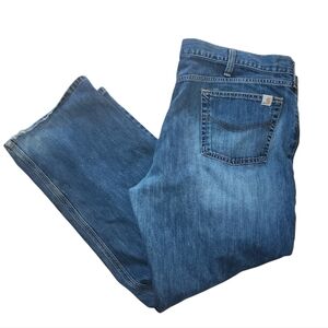 Carhartt Men's Blue Relaxed‎ Fit Straight Denim Jeans Size 44x30